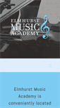 Mobile Screenshot of elmhurstmusicacademy.com